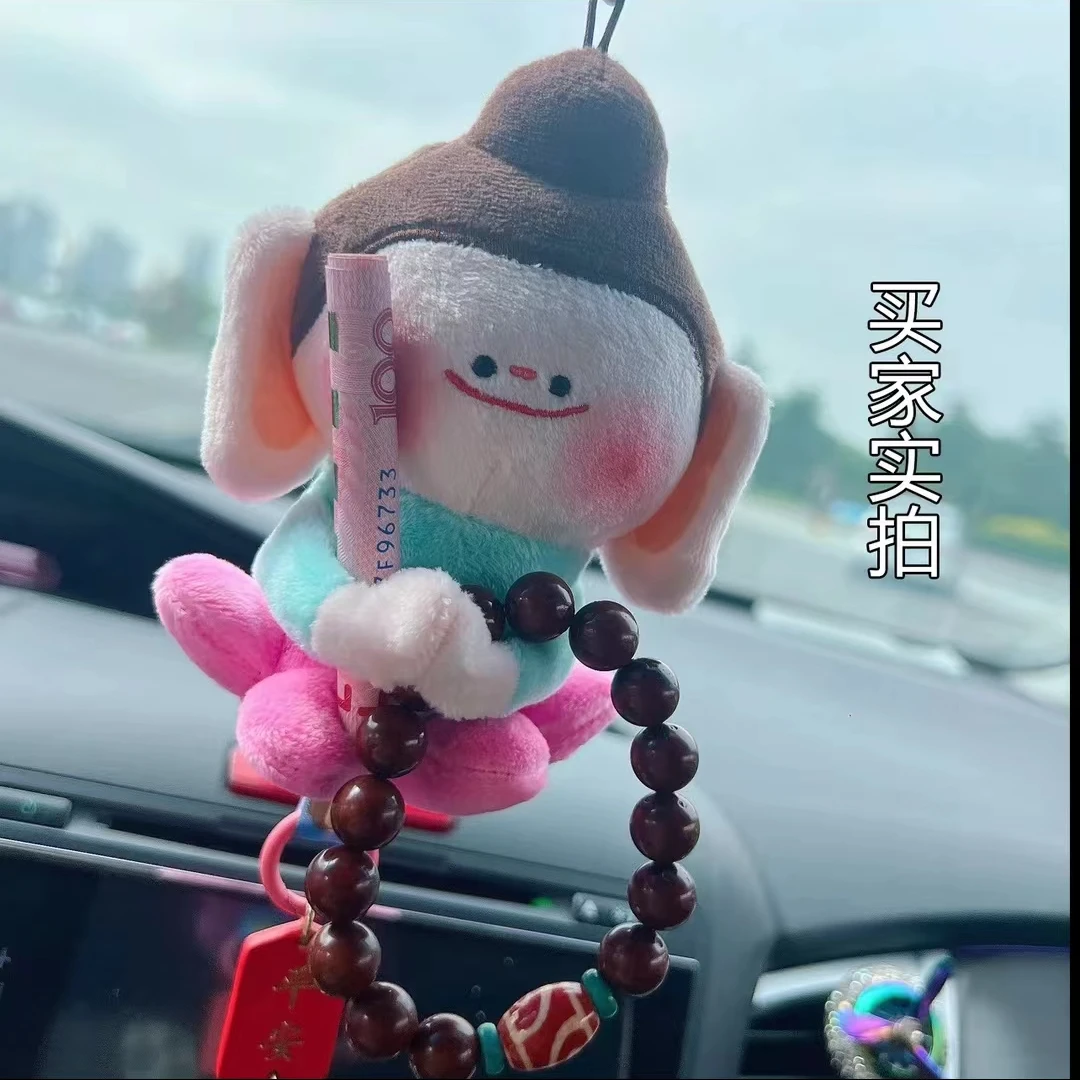 （精品）佛小伴好礼文创公仔大同小佛莲花好礼美术馆玩偶香气挂件