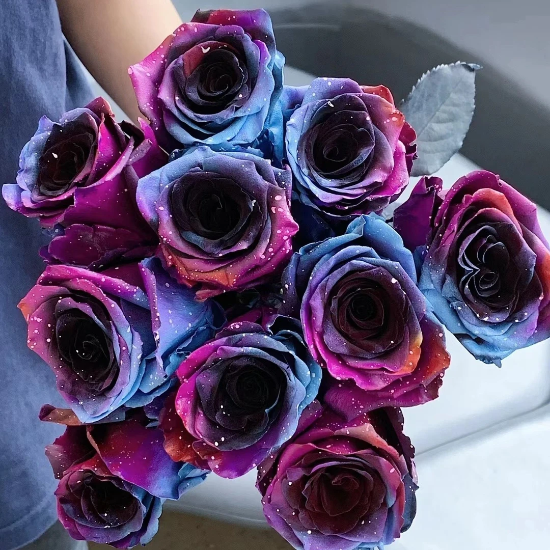 可利美色彩大师鲜花喷色剂密西根碎冰蓝鲜切花吸色剂颜料花艺喷漆