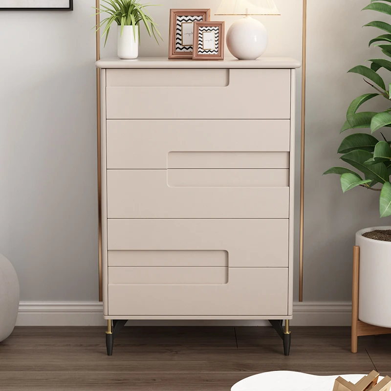 五斗柜收纳柜客厅靠墙储物柜现代简约置物柜卧室抽屉柜新款八斗
