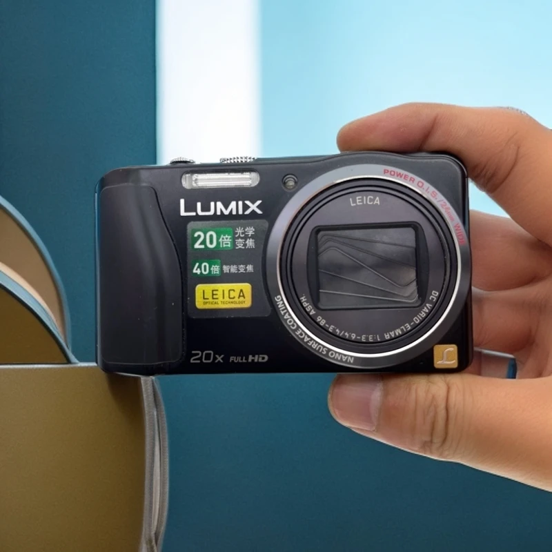 99新 Panasonic/松下 六十倍长焦拍人拍景黑色学生复古便携