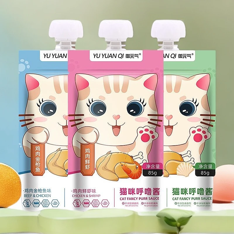 御元气【呼噜酱】猫零食成幼猫肉罐猫零食湿粮