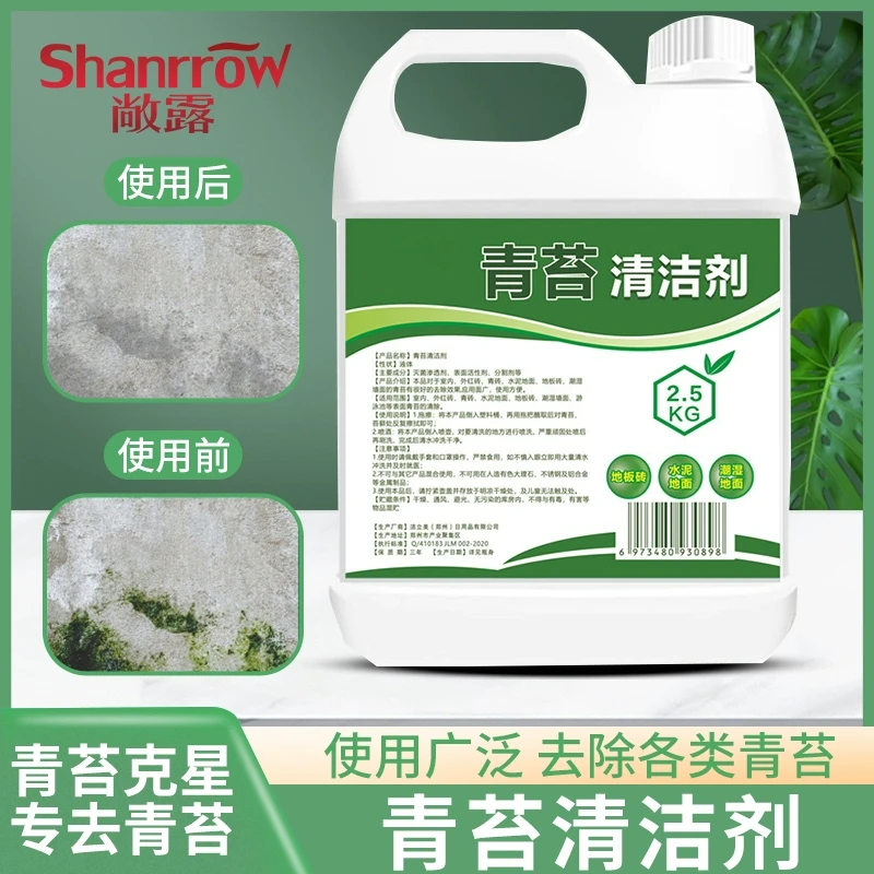 清洗剂植物水泥地墙面花盆刷洗鱼池除藻剂灭青苔w去除神器地刷