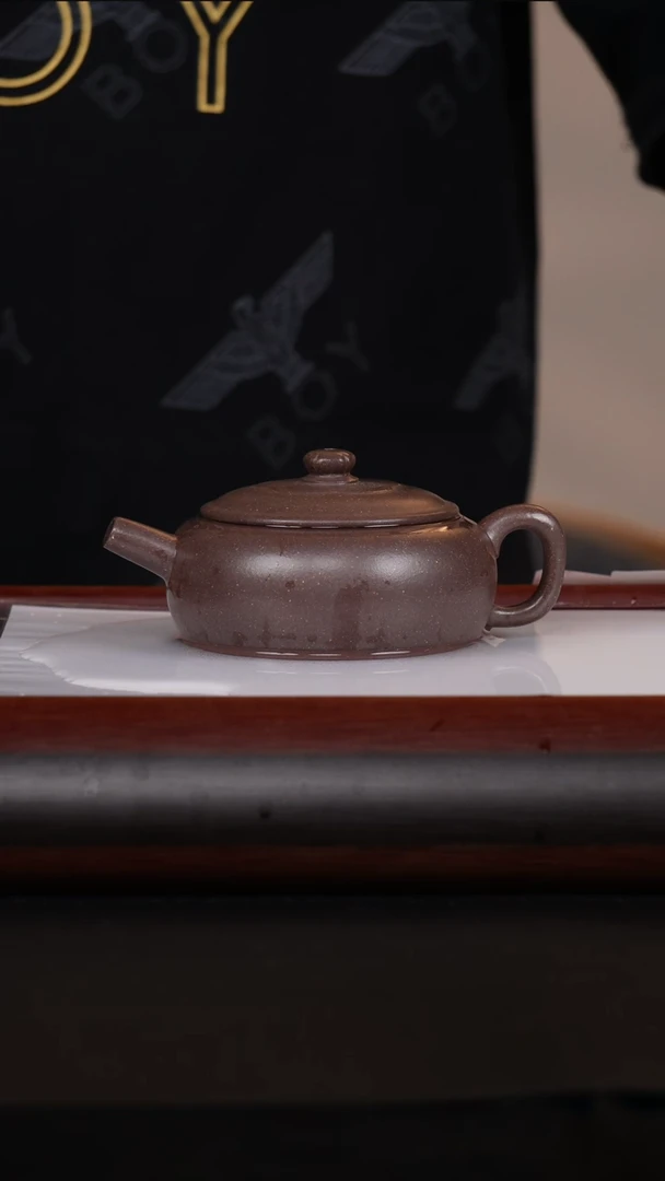【闪购商品】紫砂茶壶 大水潭天青 华蕾  190CC