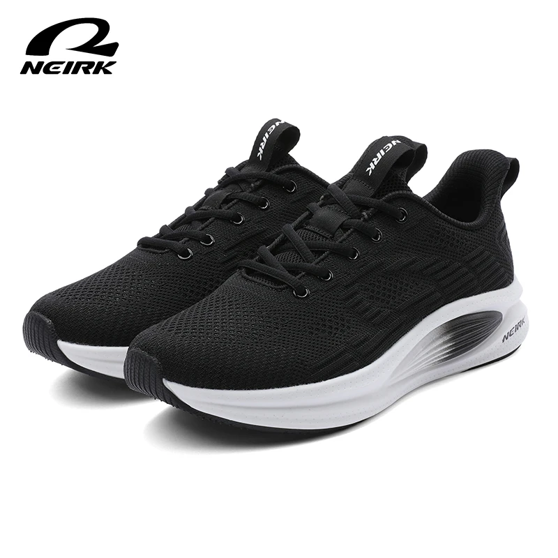 Neirk内尔克飞织面透气防滑软底软弹爆米花大底休闲跑步鞋