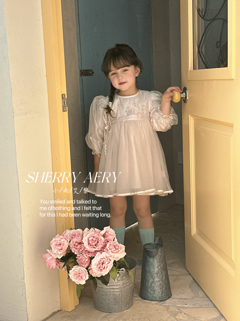 234-XYAL-8100粉色  女童2023年冬季新款连衣裙童装