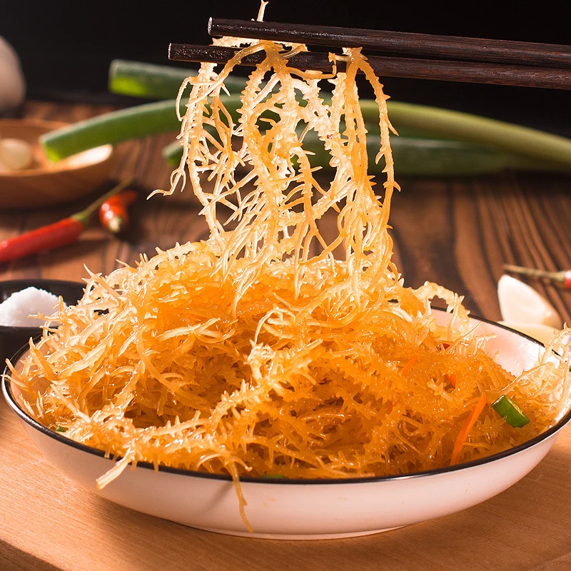 【2斤共10包】盐渍半干龙须菜鹿角石花菜凉拌食材共1000克