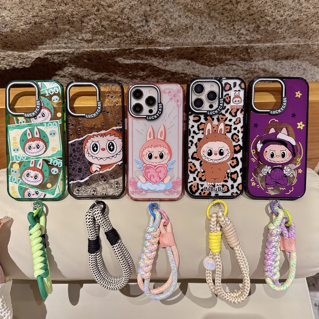 Lucky潮牌Labubu系列iphone16Promax适用ip15pro手机壳高级防摔14