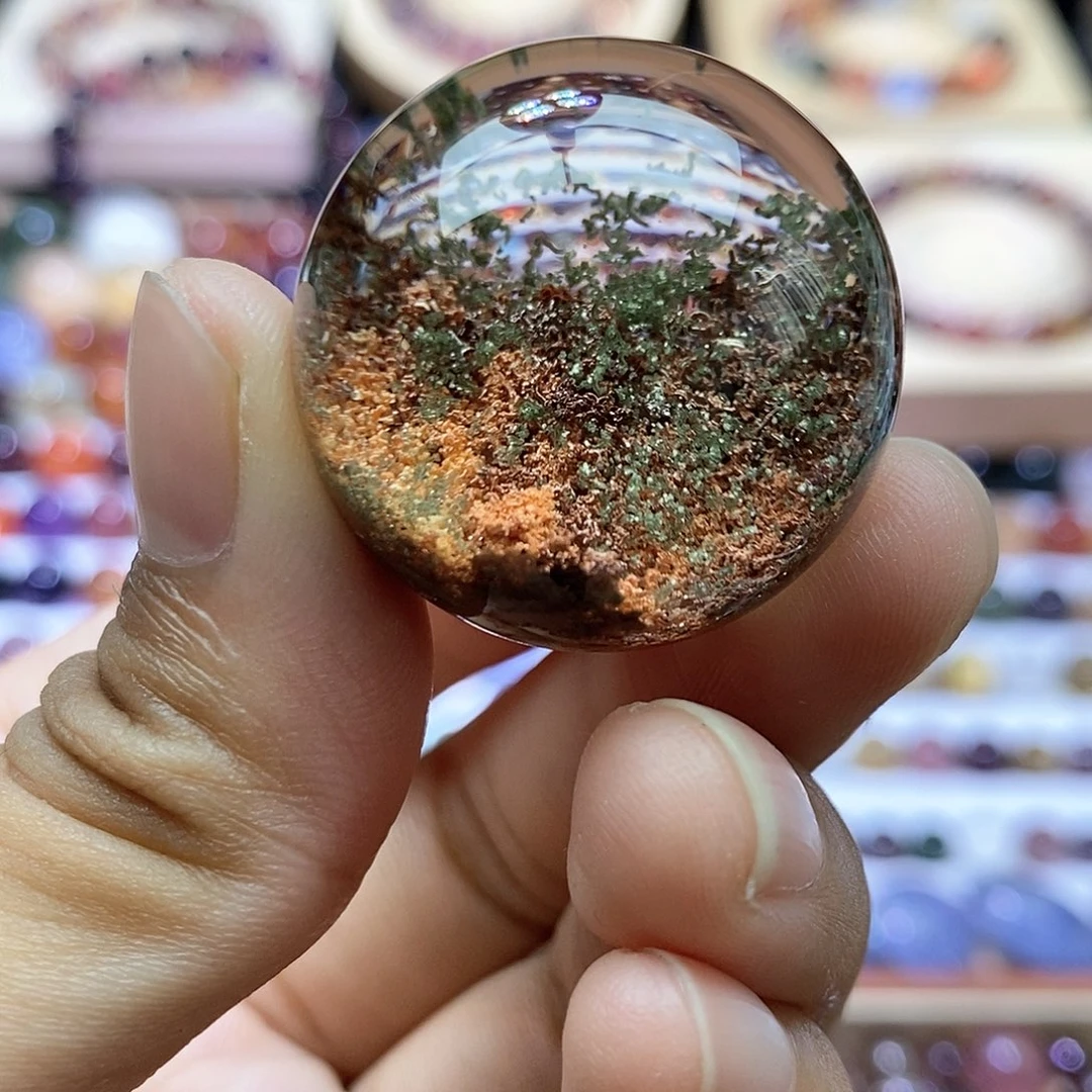 水晶幽灵球摆件未镶嵌