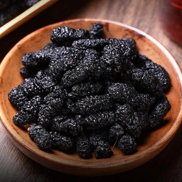 【爆款黑桑葚干208克*5罐】新疆吐鲁番头茬无沙泡茶泡水营养大果