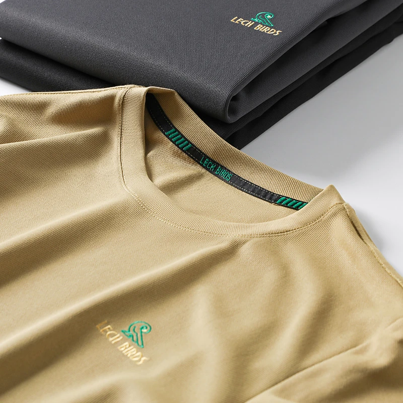 乐贵鸟2025春秋款男士时尚长袖百搭爆款男装圆领卫衣男款