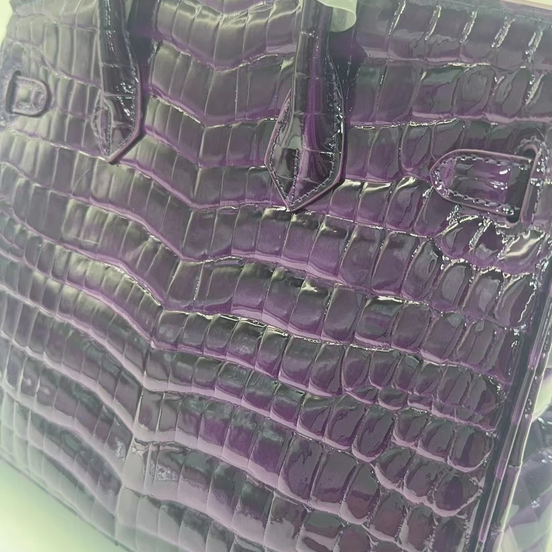 HIGHLUUXRY手提包单肩包斜跨包女包9218-30海葵紫时尚休闲百搭