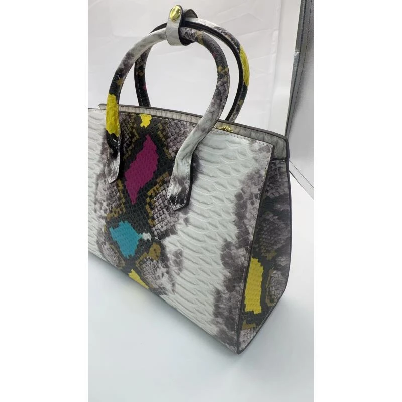 女士单肩包斜跨包女包3330-1气质时尚百搭小众潮流手绘迷彩印花