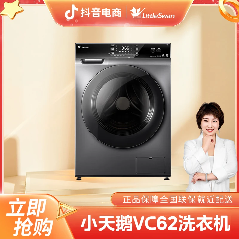 Littleswan/小天鹅10KG单洗滚筒洗衣机TG100VC62WADY   D