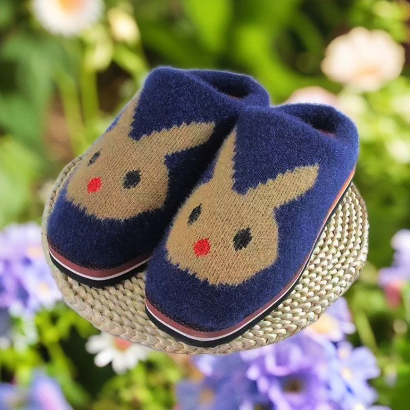 居家秋冬季手工金丝绒成品棉拖鞋男女包跟加绒加厚防滑耐磨成品鞋