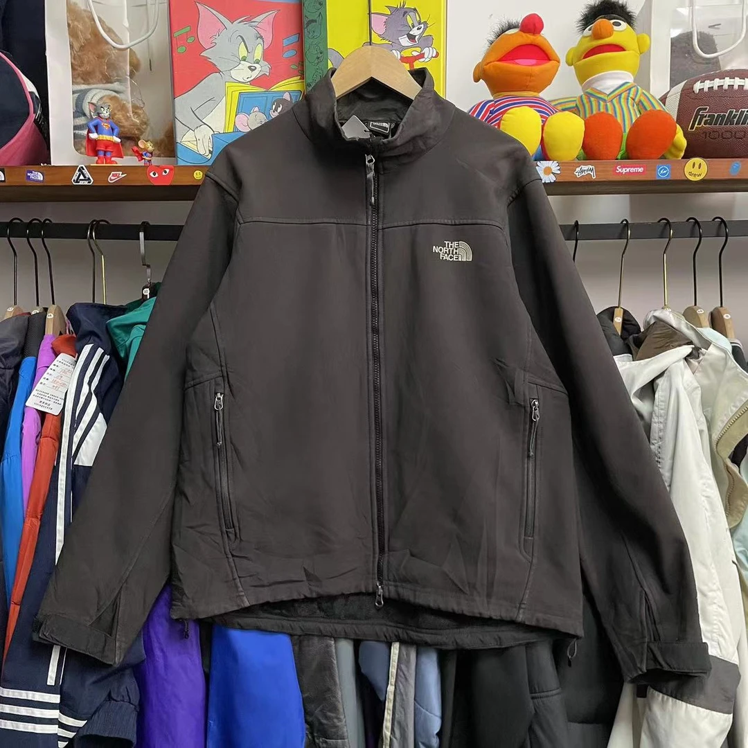 136#北面【110斤-150斤95新默认微瑕】vintage古着冲锋衣夹克棉服