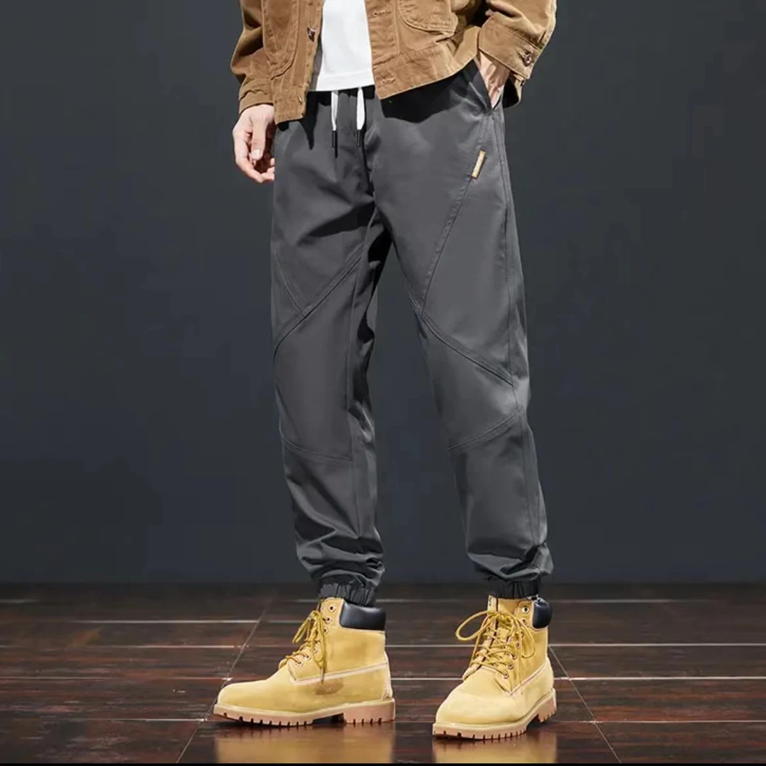 《余火火潮牌男装专属》春季新款时尚百搭休闲宽松男式加绒休闲裤