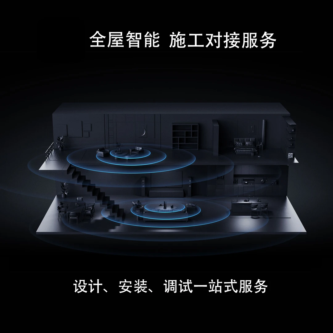 智能家居的前期设计和施工对接服务不含调试 + 送type-c充电线