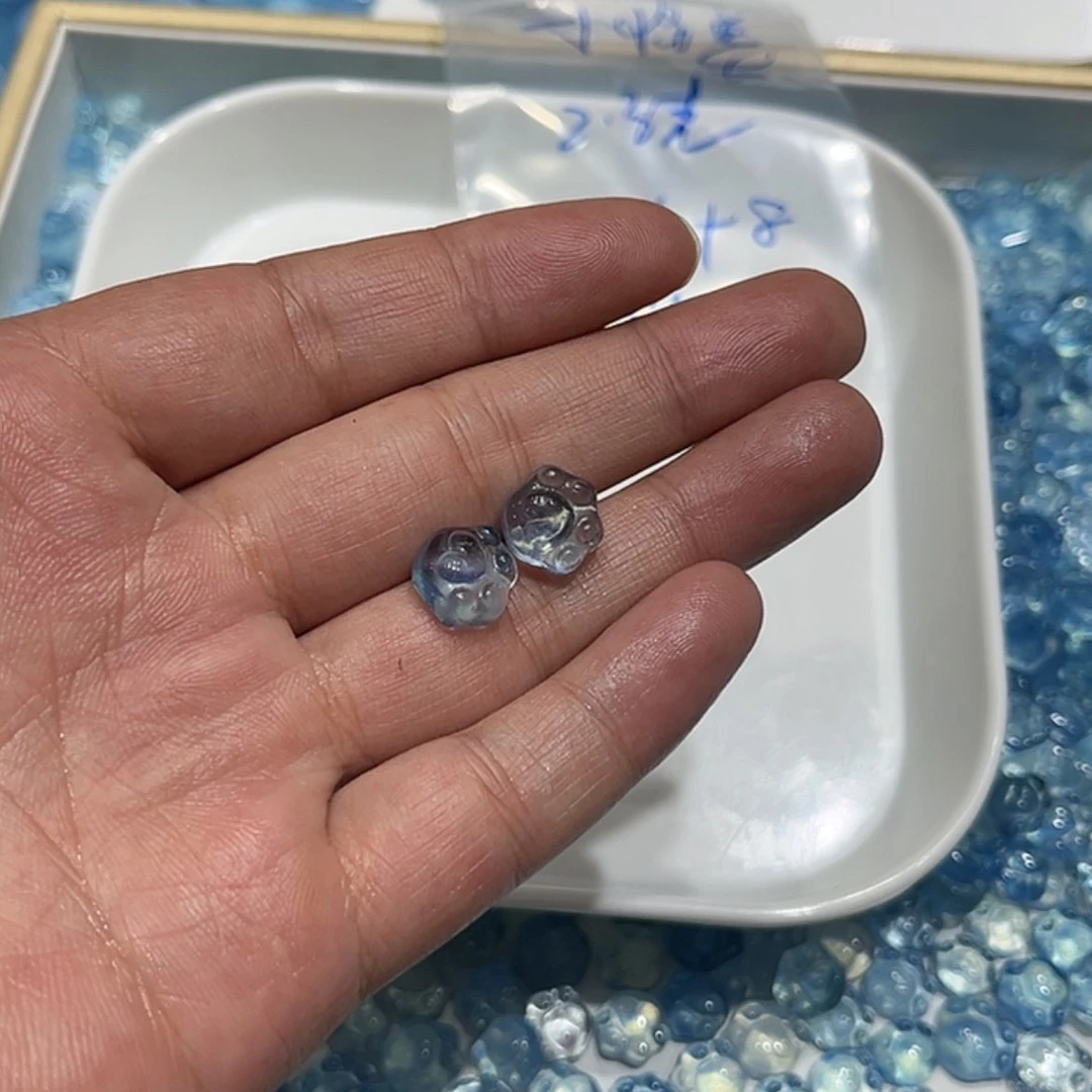 【闪购商品】水晶单珠未镶嵌小*兽