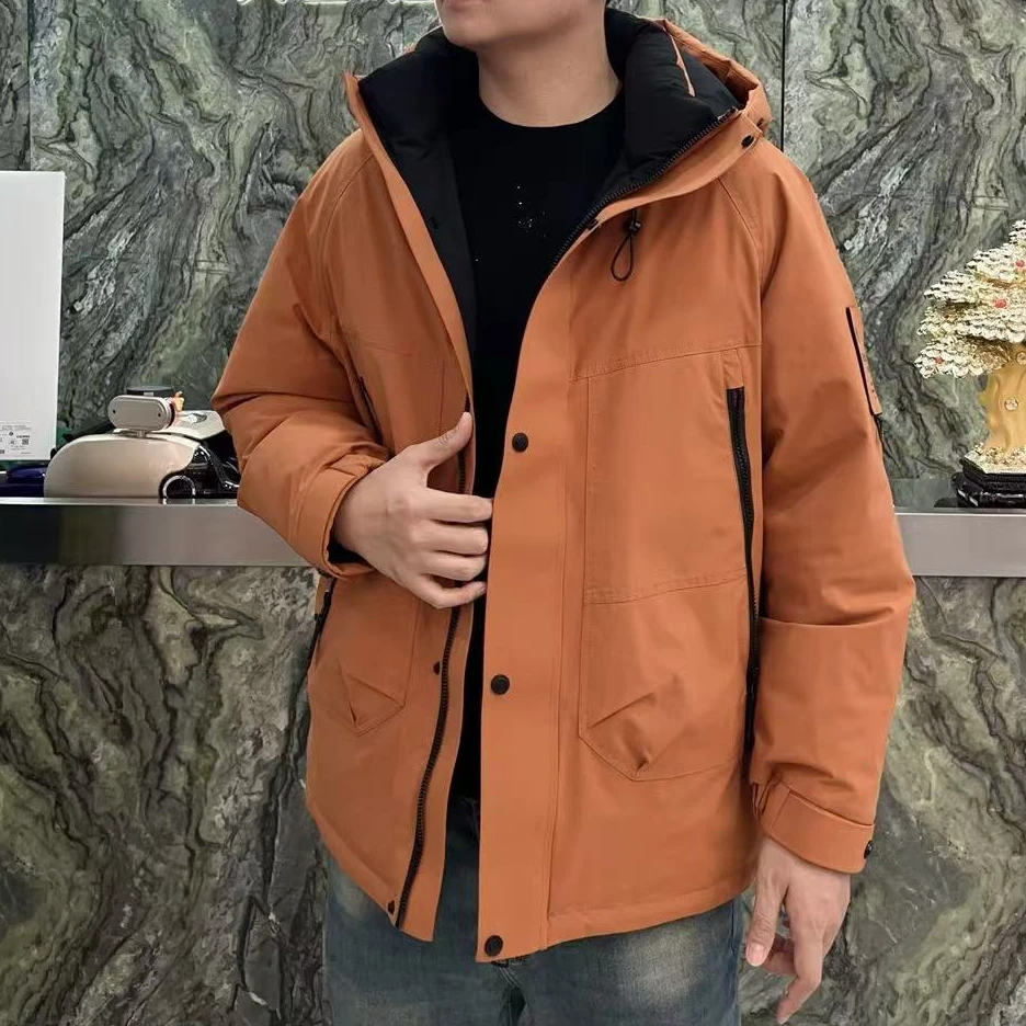 户外功能性羽绒服三防面料87016