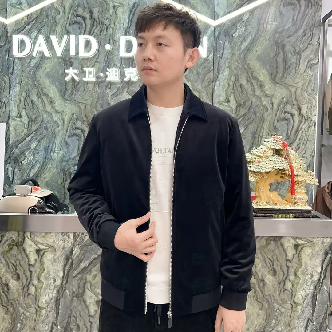 轻奢平绒羽绒服外套Y8263