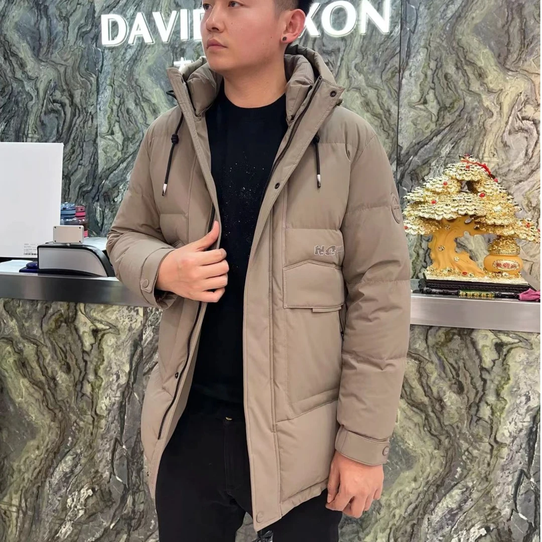 冬季新款男士休闲保暖鸭绒外套93666