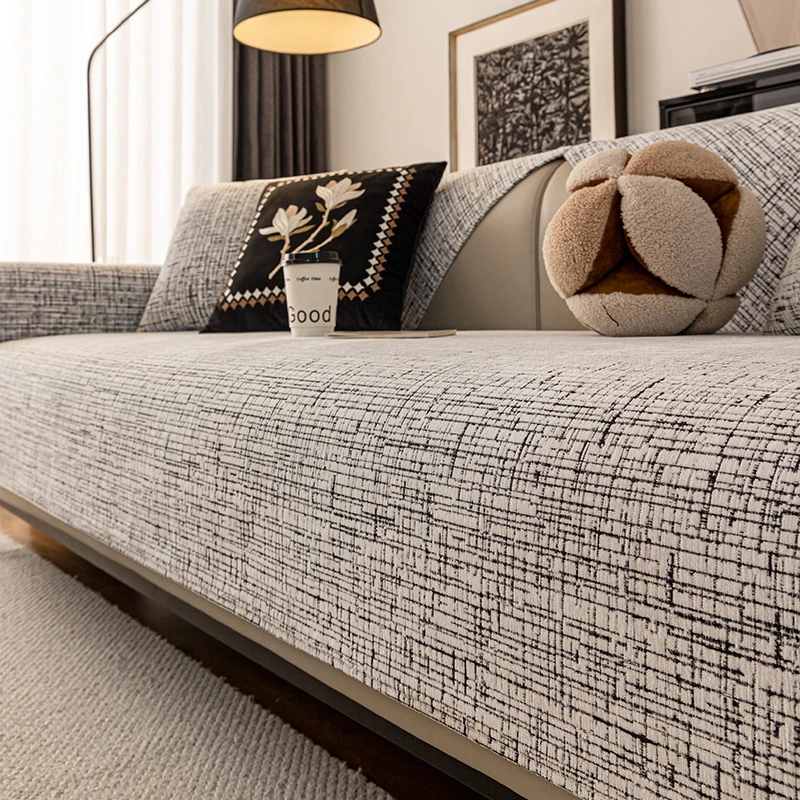 沙发垫四季通用2025新款轻奢高级感雪尼尔坐垫子防滑沙发套罩盖布