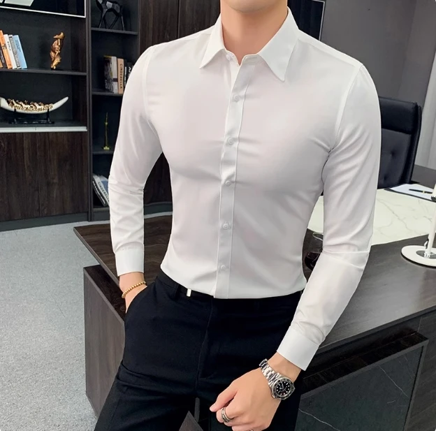 英伦风衬衫（黑白2选1）