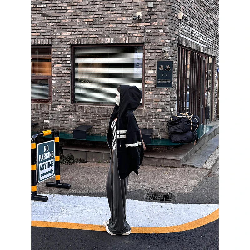 Rs6 夏季薄款垂感慵懒加长铜氨丝宽松直筒冰丝托地休闲百搭长裤