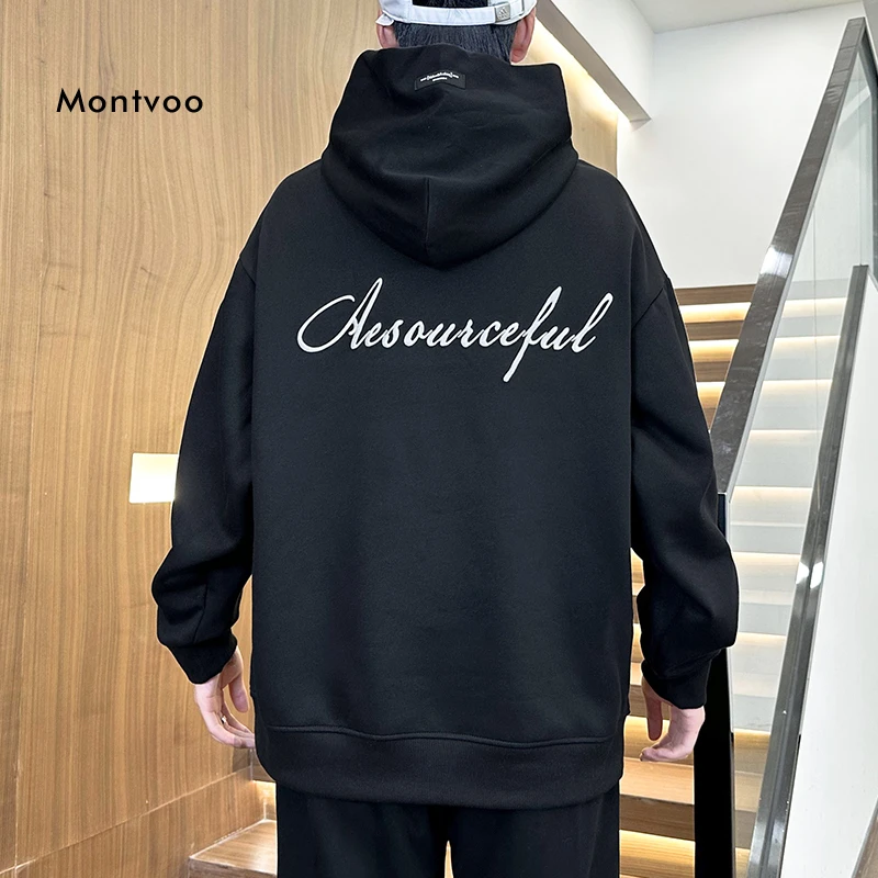 MontVoo/迈特优(7)新款华棉复合牛奶丝绣花ins连帽卫衣300-6968