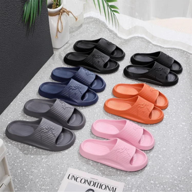 美人桥居家EVA时尚凉拖鞋轻便家用室内浴室防滑不臭脚柔软凉拖