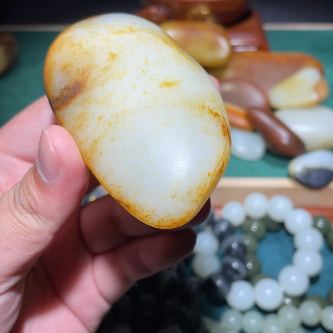 和田玉（糖玉）挂件未镶嵌勇*儿