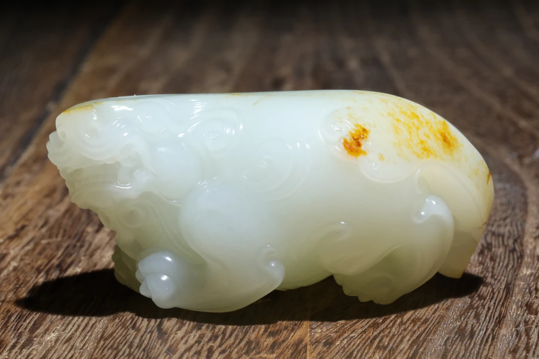 沐玉人生，新疆和田玉貔貅把件