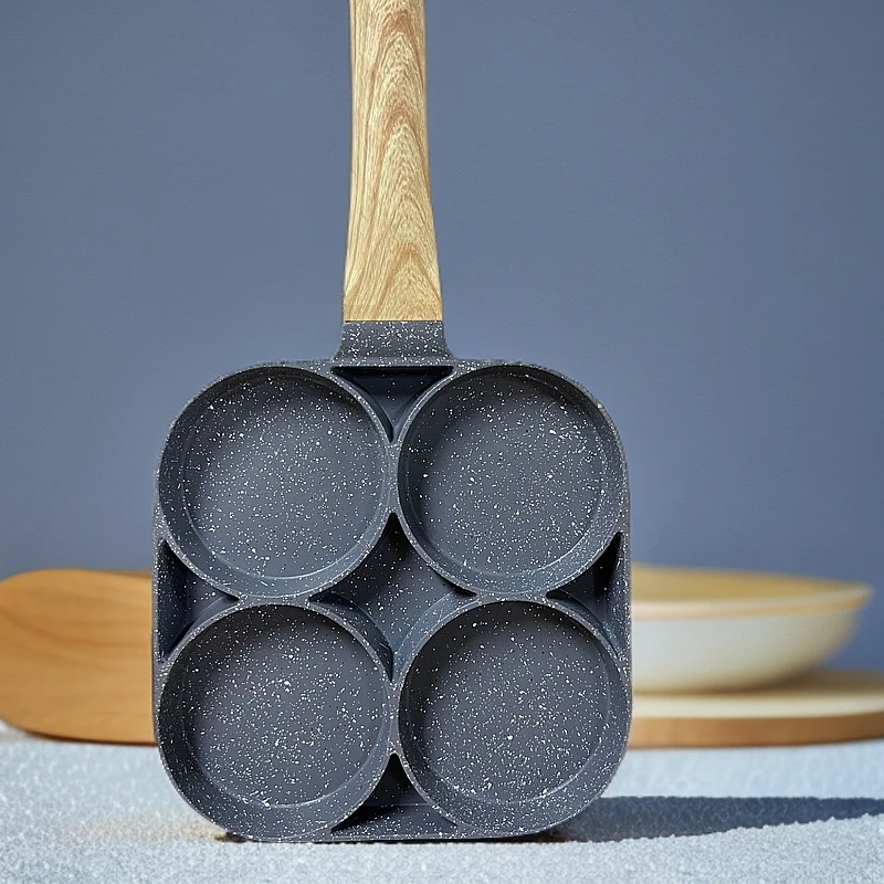 麦饭石四格煎蛋锅