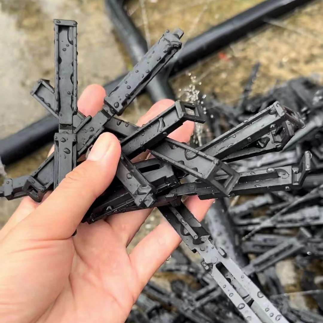 滴灌带微喷带截流夹子农用滴灌管毛管卡子掐带分流节水卡