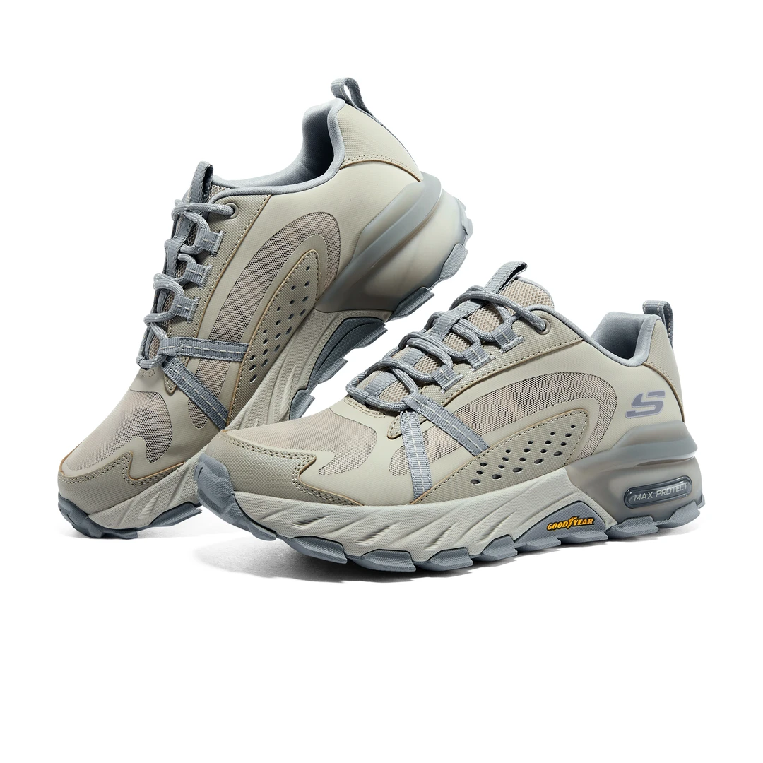 Skechers斯凯奇男子漫月鞋耐磨缓震户外徒步运动越野跑鞋237308C