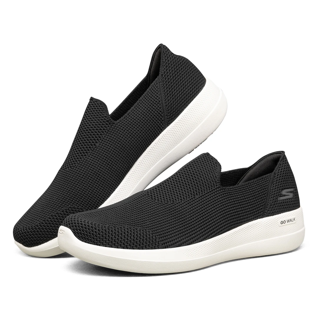 Skechers斯凯奇健步鞋低帮男鞋新款轻便缓震舒适休闲鞋子216141