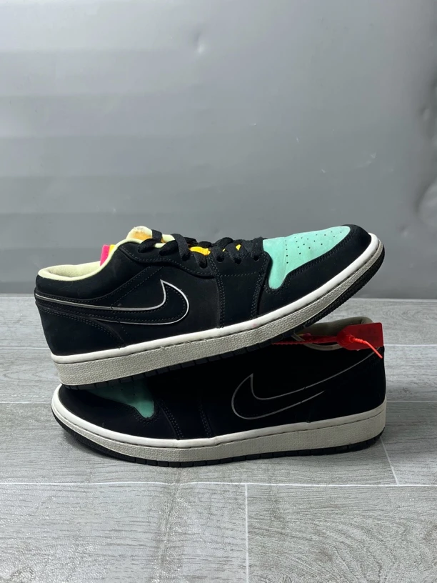 43码 9新/air jordan1蒂芙尼/板鞋 公价2911 瑕疵鞋帮磨损