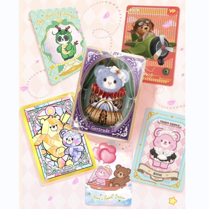 【白毛】Teddy Family 泰迪之家卡牌*有多趣出品（直播代拆）