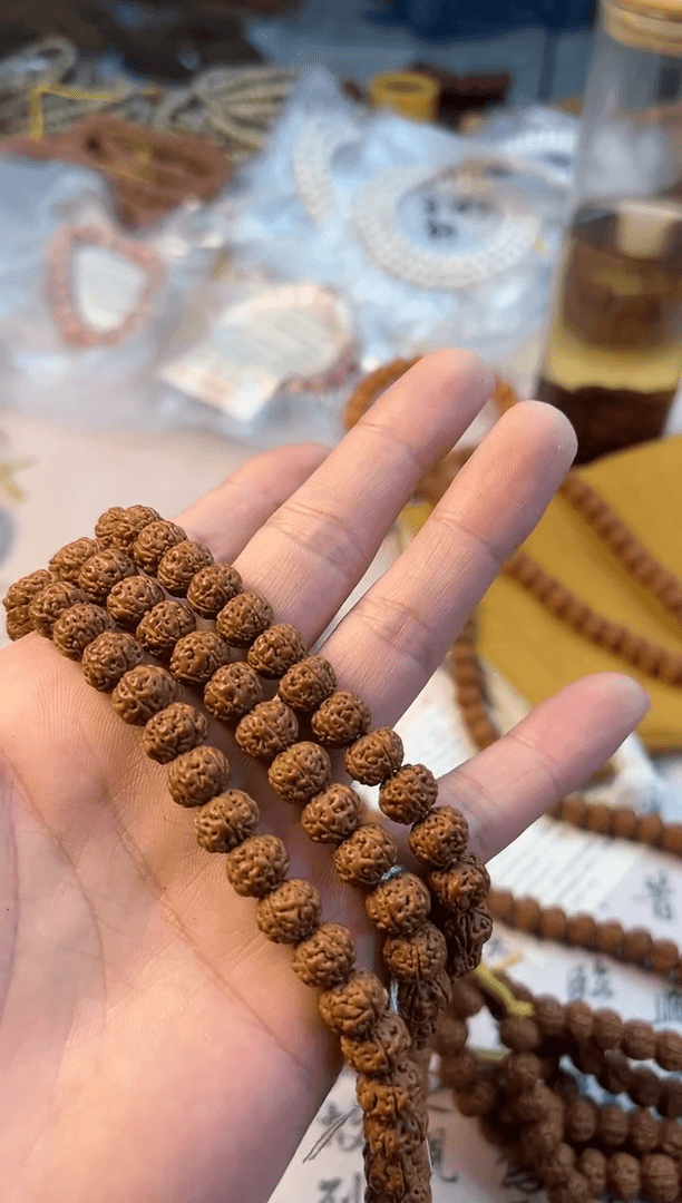 【闪购商品】金刚菩提手串红皮老树王叁零捌尺寸8