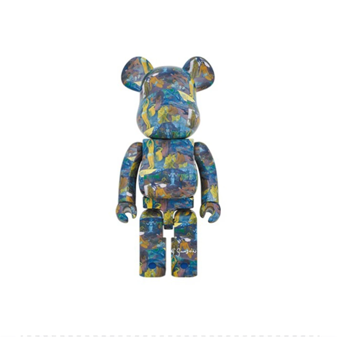 积木熊Bearbrick 保罗高更  双盒拆检1000% 尺寸 70cm 潮玩