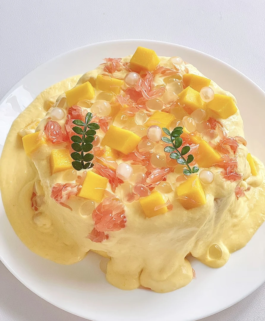 杨枝甘露爆浆蛋糕（小5寸）