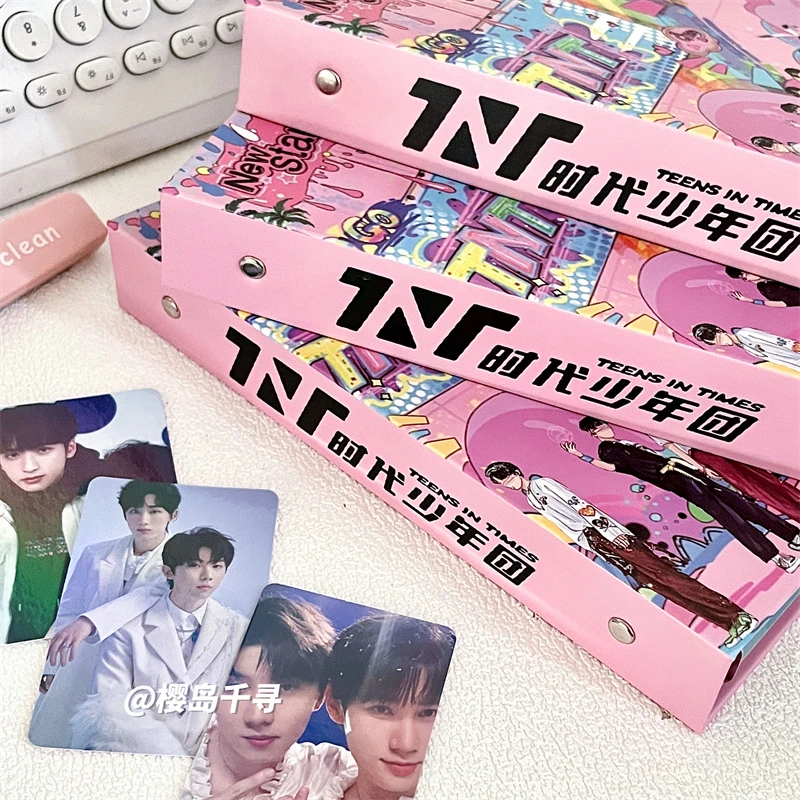 原创卡册TNT时代少年团拍立得相册爱豆追星A5照片四宫格小卡收纳