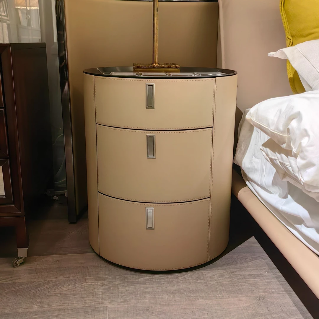 楷模-好莱坞床头柜 G-AM-N-3855-A床头柜   3856-A床头柜