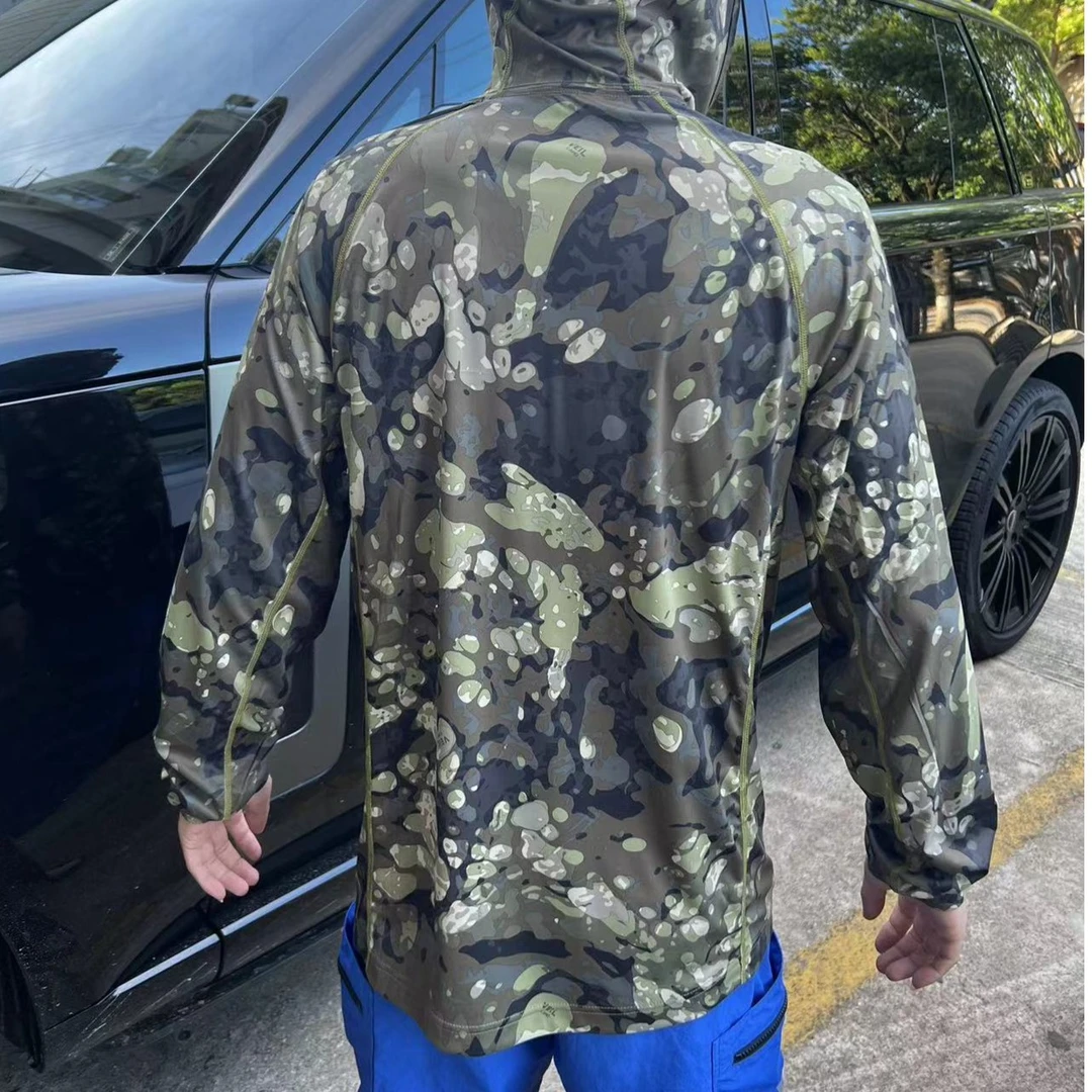售后捡漏S家骚骚的防晒服衣速干长袖衣钓鱼户外迷彩透气男款休闲