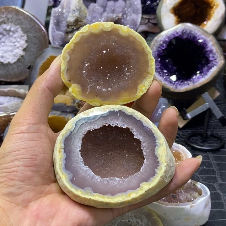 水晶聚宝盆未镶嵌