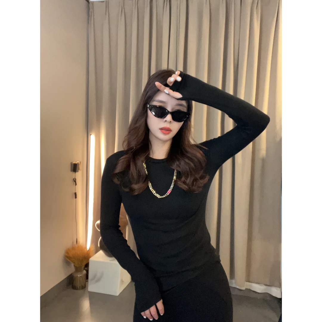 883#P01074新款“裸感刚需T”T恤