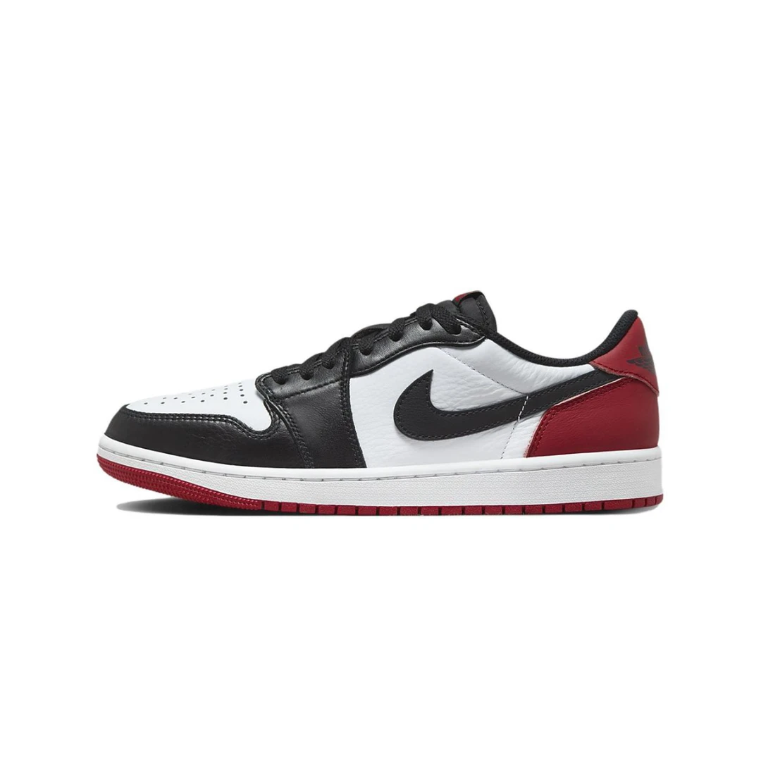 Air Jordan AJ1 LOW GS 白红黑脚趾女子低帮复古篮球鞋CZ0790-106