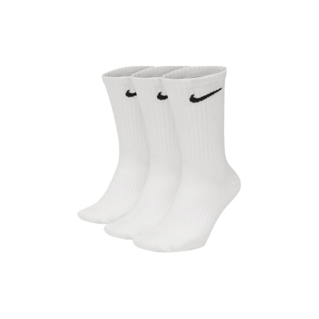 Nike耐克男女款透气百搭时尚运动休闲中筒袜毛巾袜SX7676-100