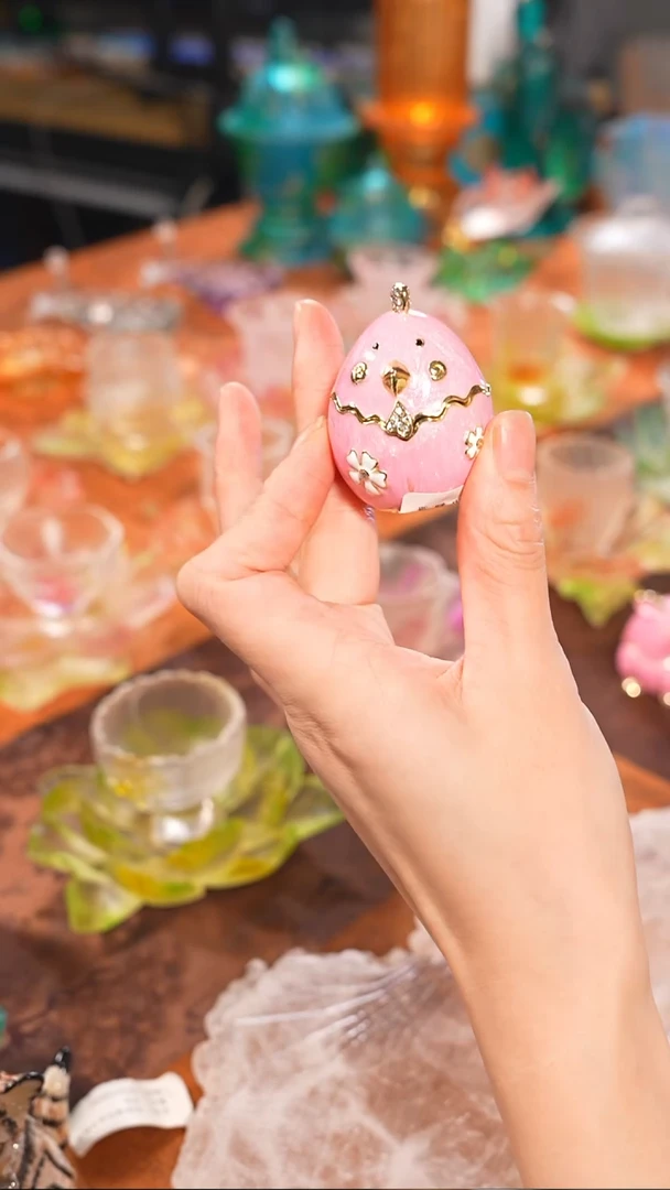 【闪购商品】新中式珐琅摆件1个