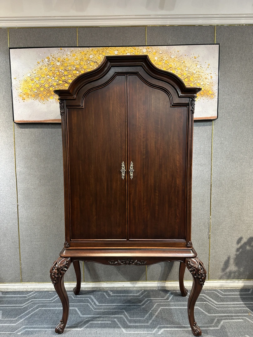 101装饰柜1230*630*2160 美式复古酒柜展示柜